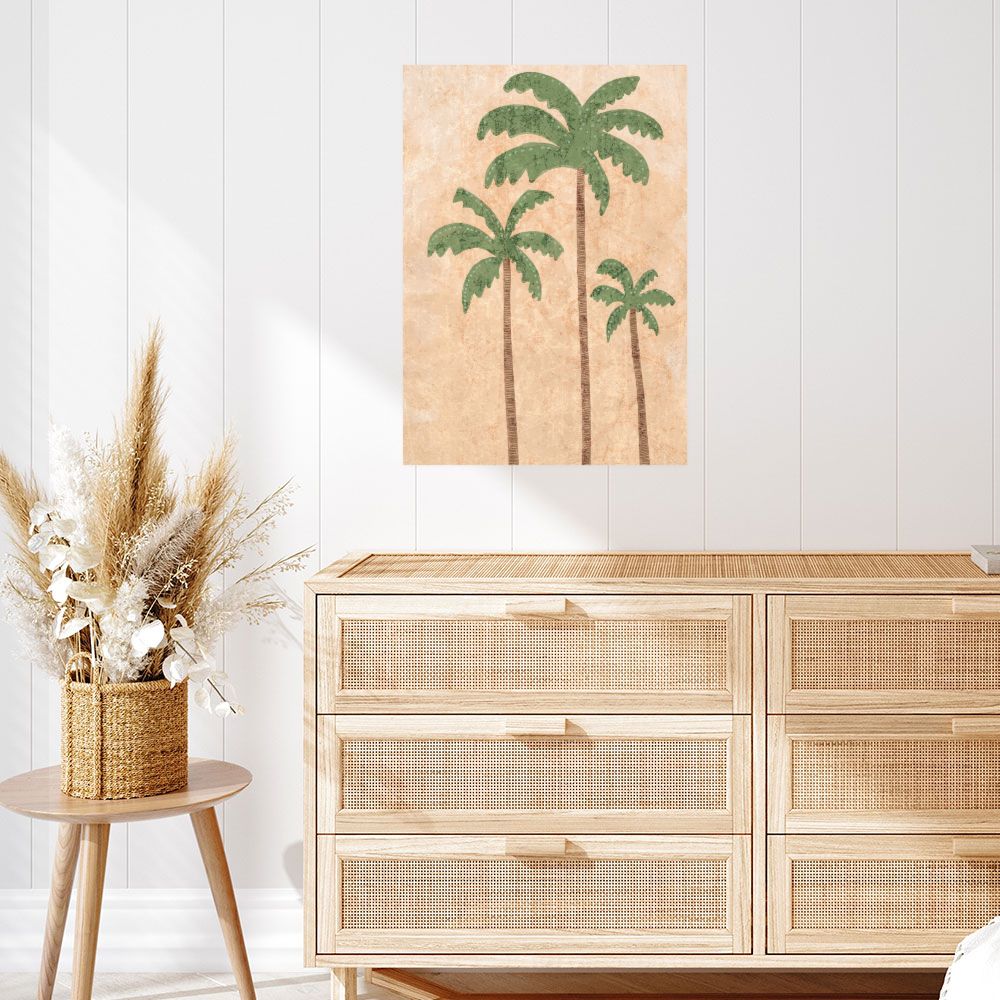 Affiche Palmiers exotiques