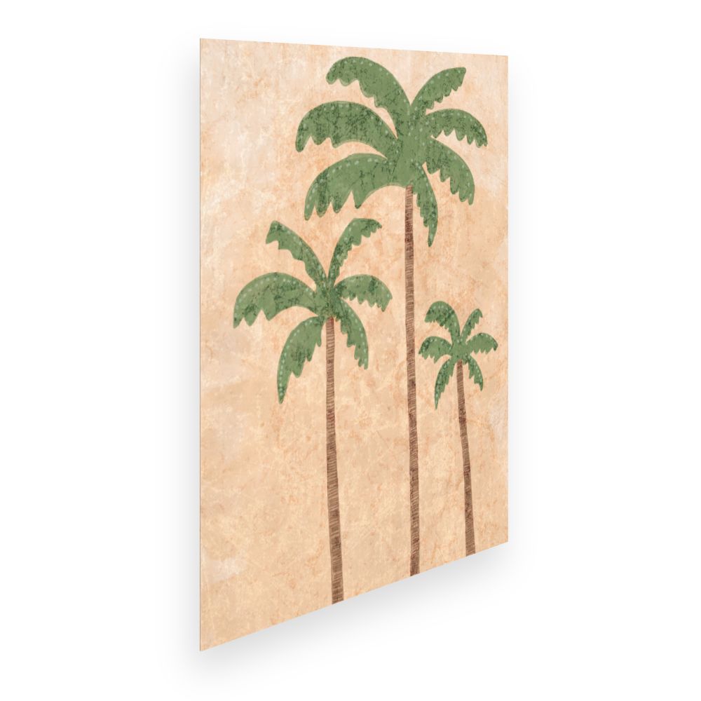 Affiche Palmiers exotiques