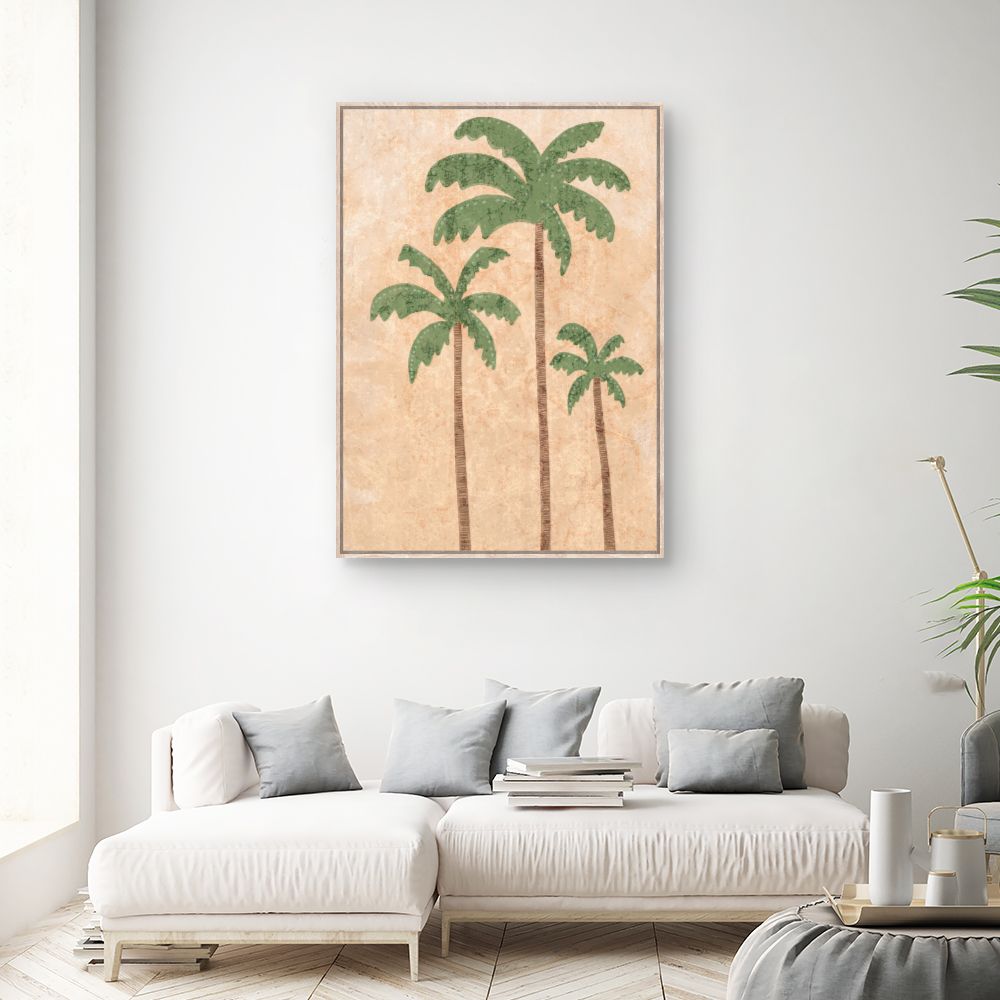 Tableau Palmiers tropicaux