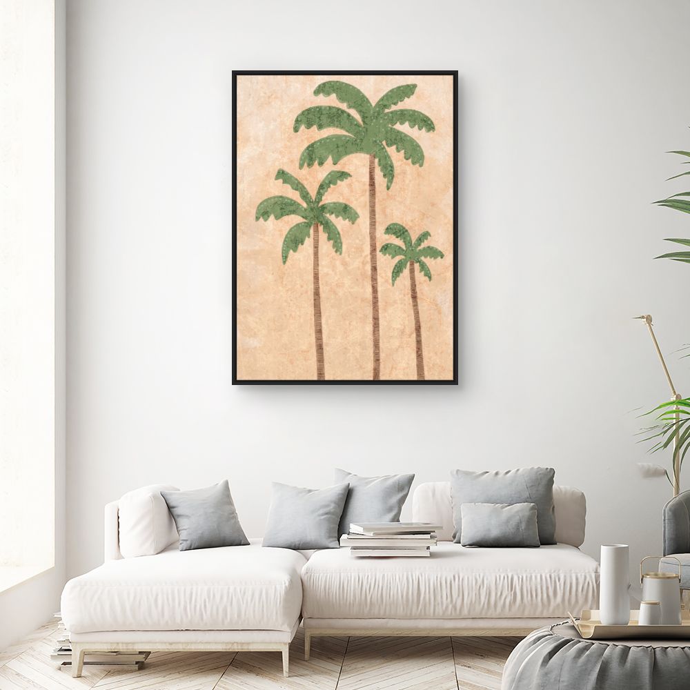 Tableau Palmiers tropicaux