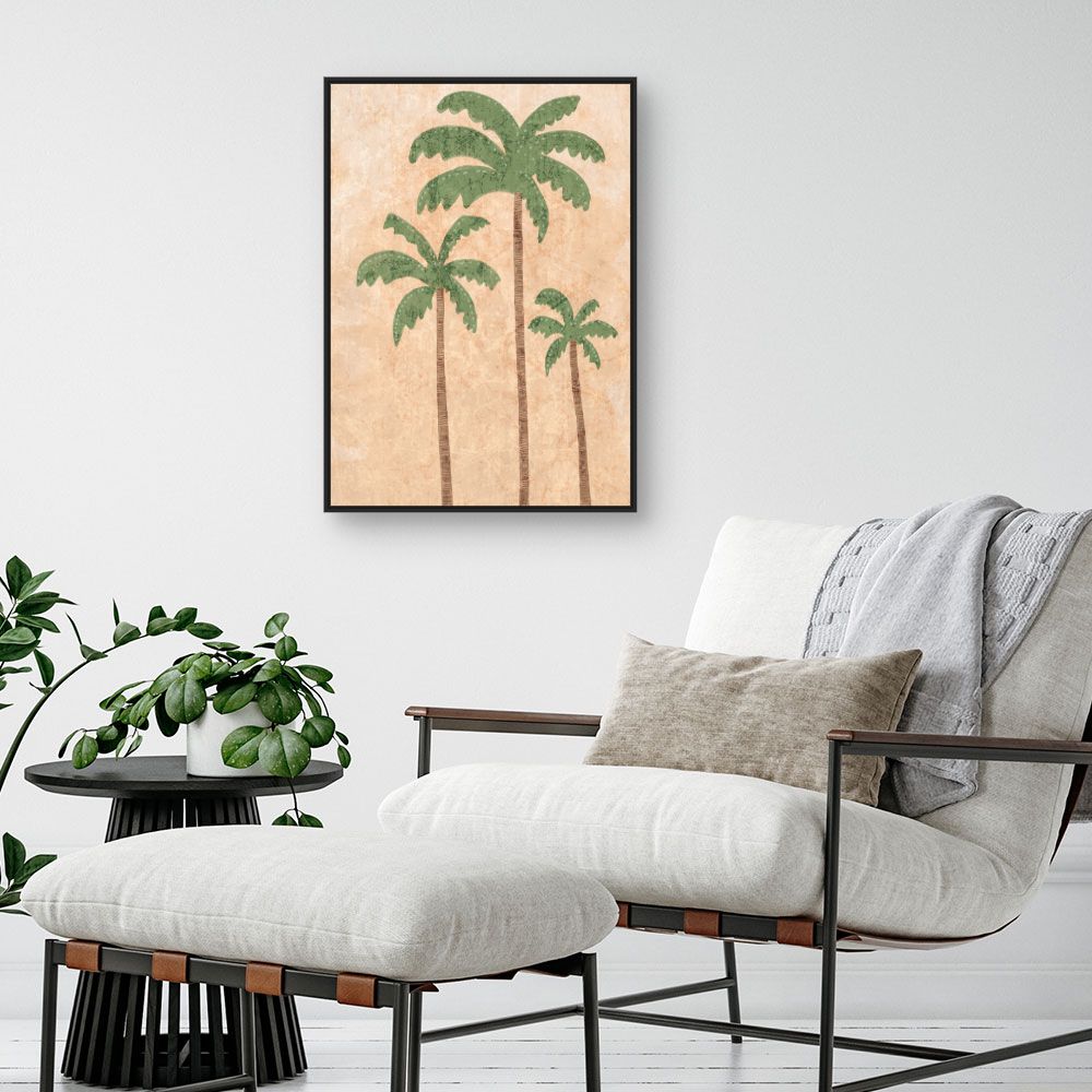 Tableau Palmiers tropicaux