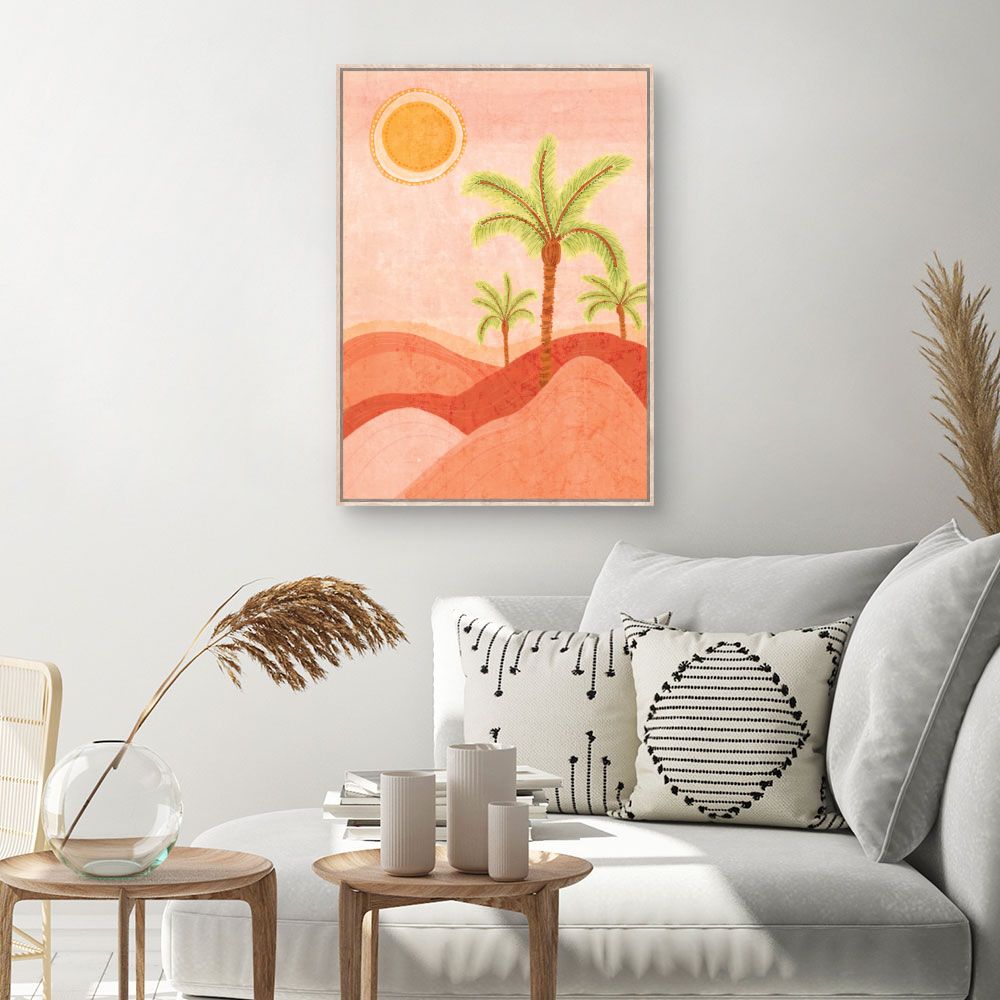 Tableau Paysage exotique