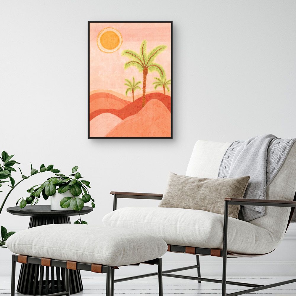 Tableau Paysage exotique