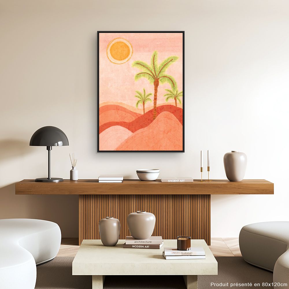 Tableau Paysage exotique