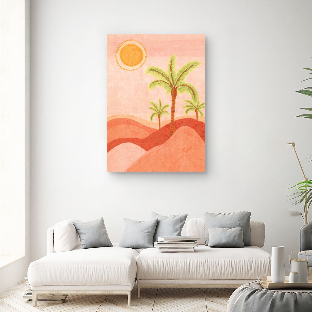 Tableau Paysage exotique