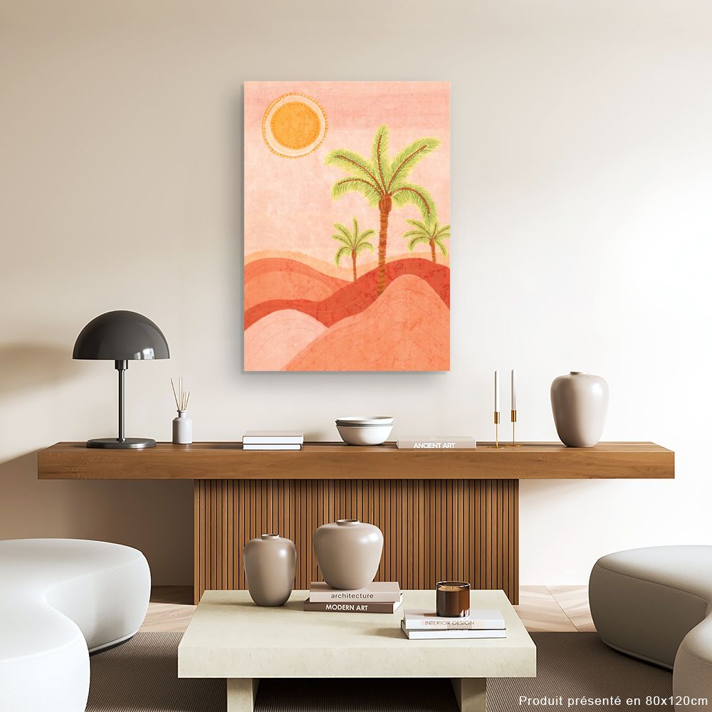 Tableau Paysage exotique