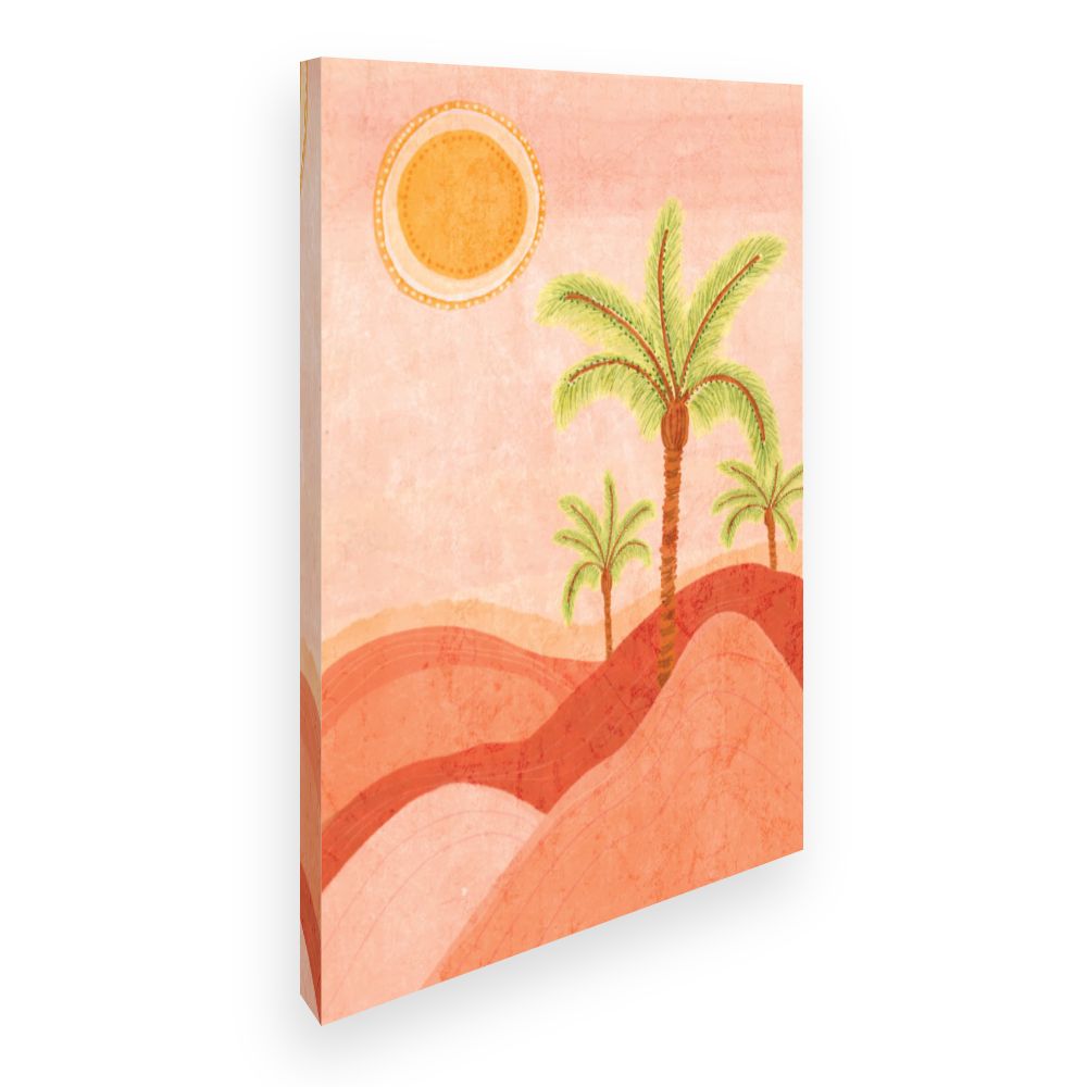 Toile Paysage exotique