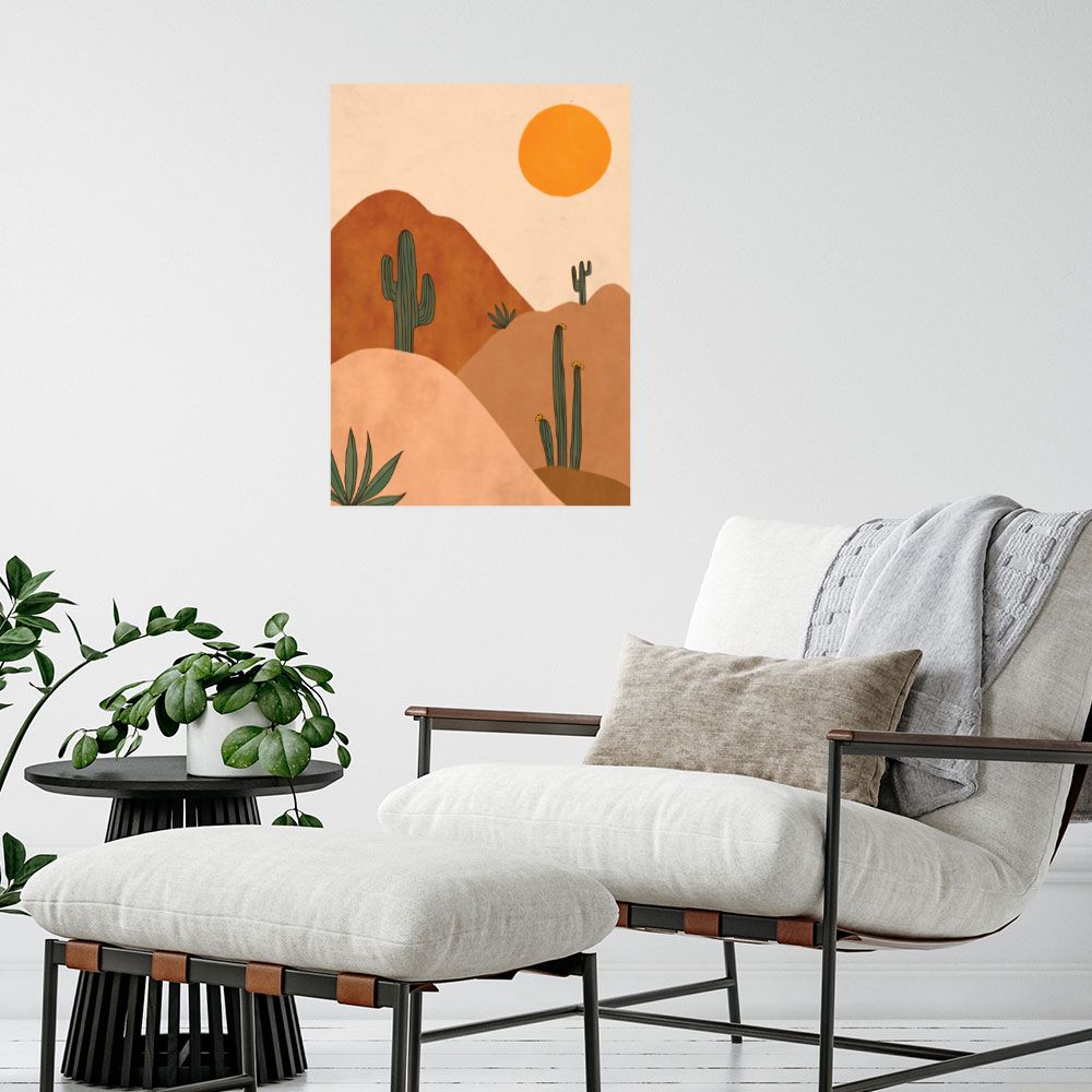 Affiche Désert ensoleillé