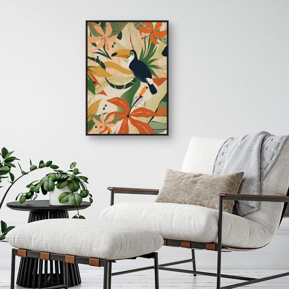 Tableau Jungle exotique