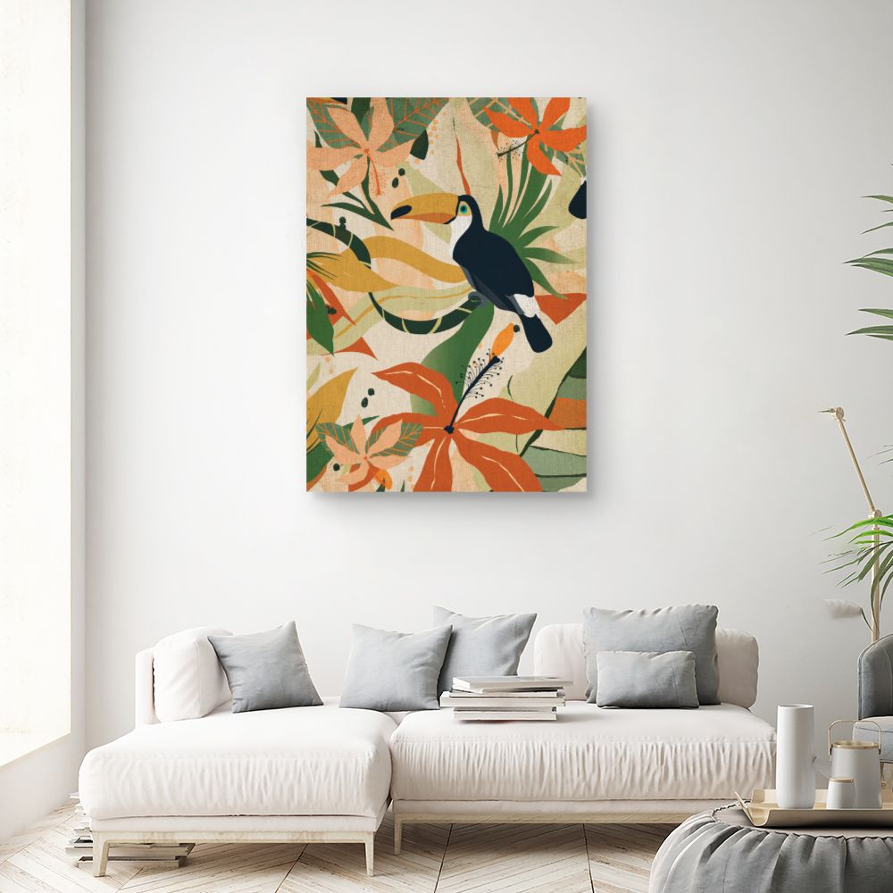 Tableau Jungle exotique
