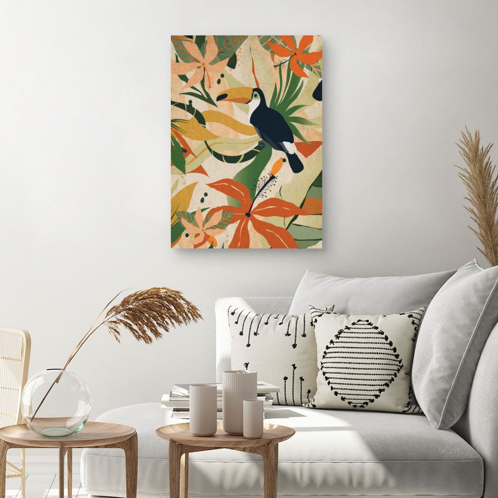Tableau Jungle exotique
