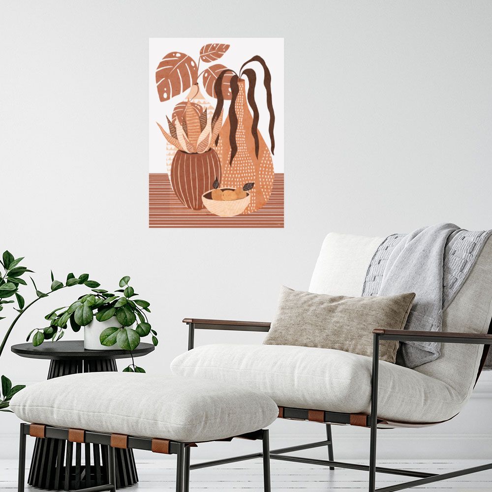 Affiche Plantes stylisées