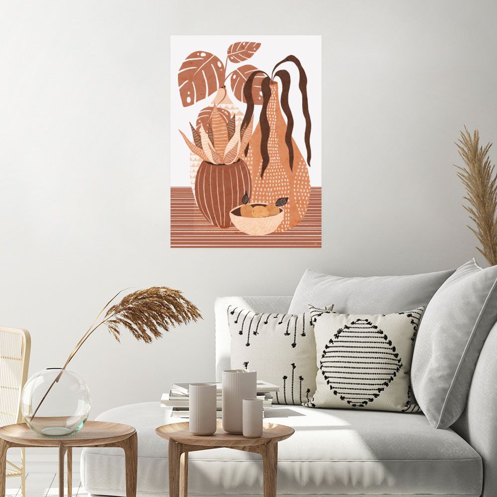Affiche Plantes stylisées