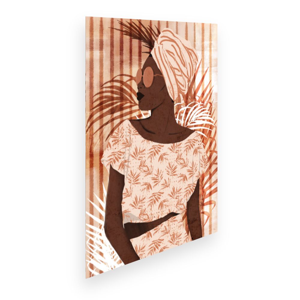 Affiche Élégance exotique