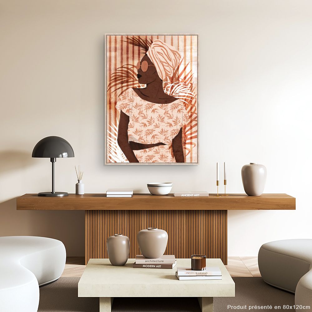 Tableau Élégance exotique