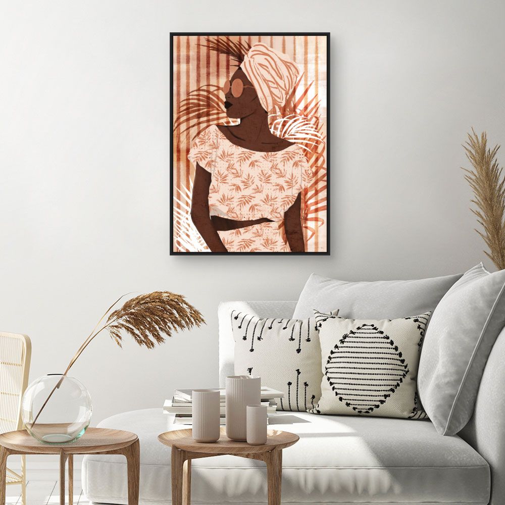 Tableau Élégance exotique