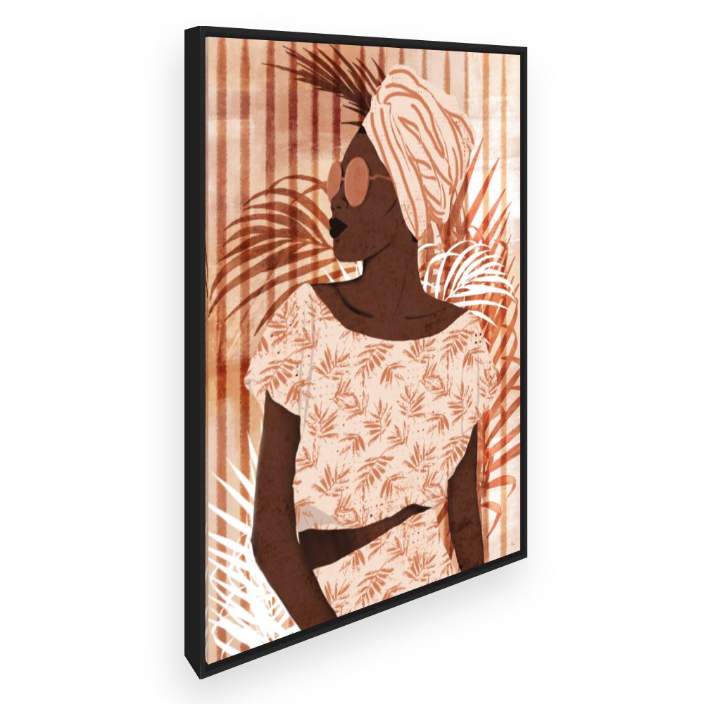 Toile Élégance exotique