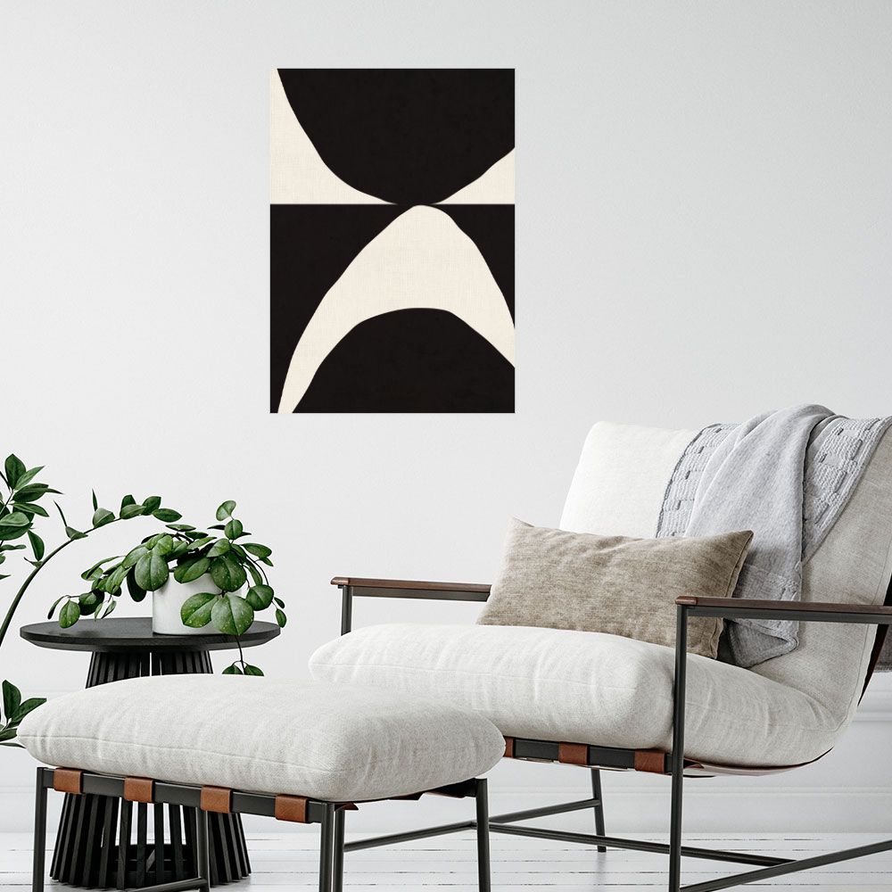 Affiche Formes abstraites élégantes