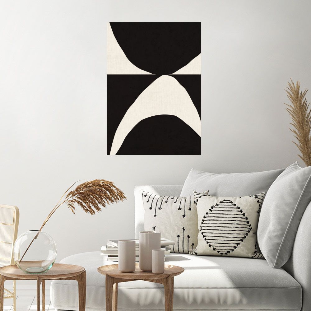 Affiche Formes abstraites élégantes