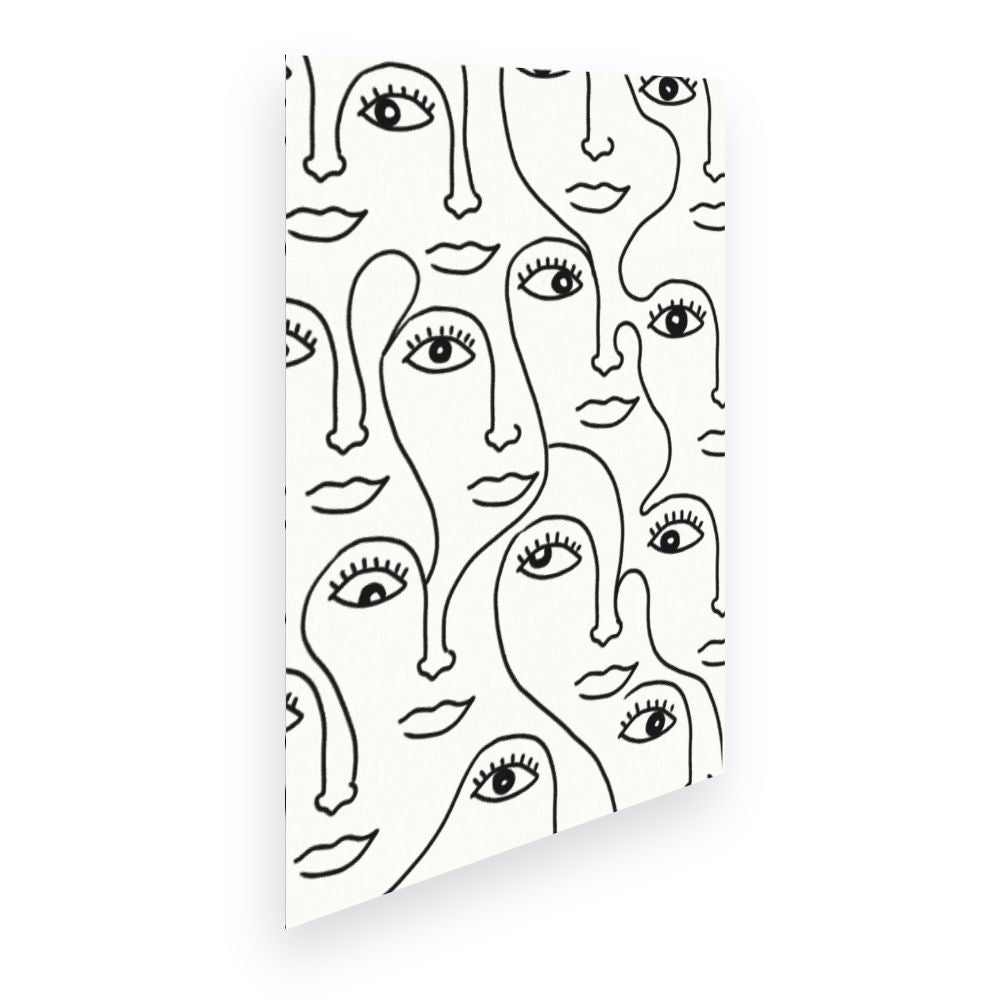 Affiche Visages artistiques
