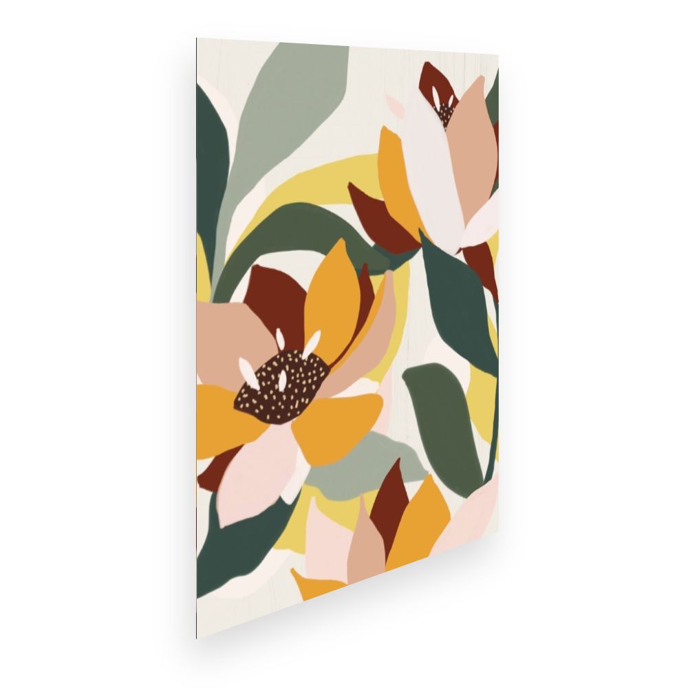 Affiche Fleurs vibrantes