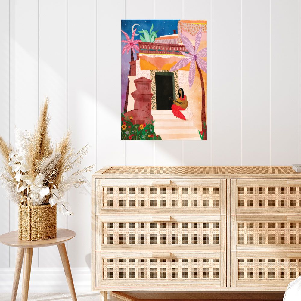 Affiche Soirée tropicale enchanteresse