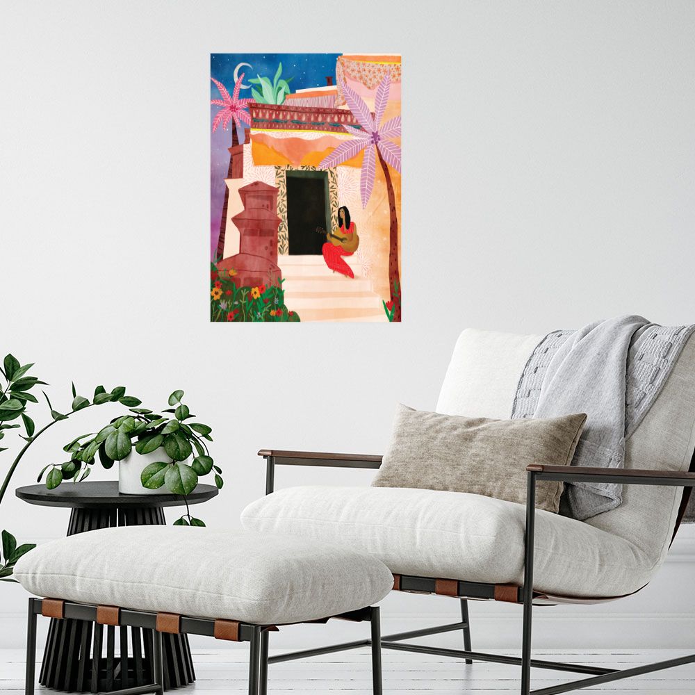 Affiche Soirée tropicale enchanteresse