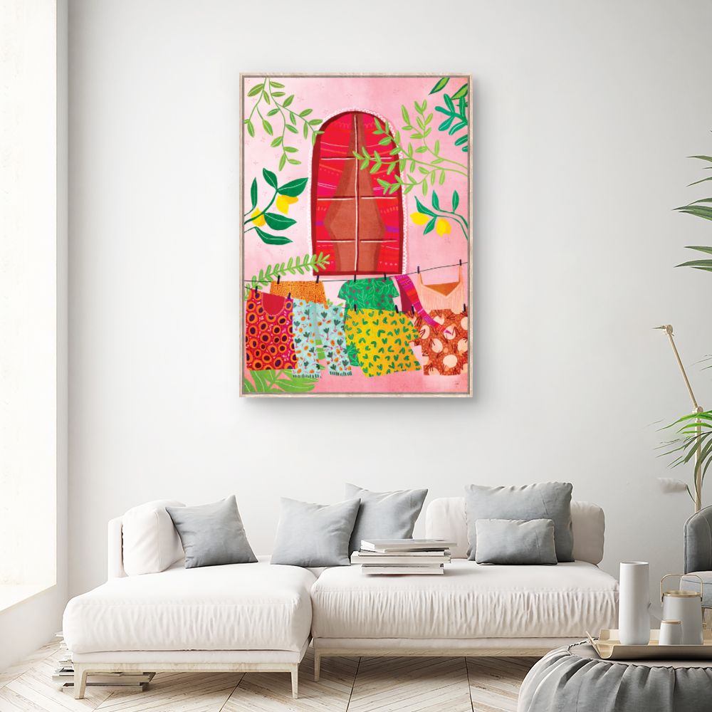 Tableau Jardin coloré