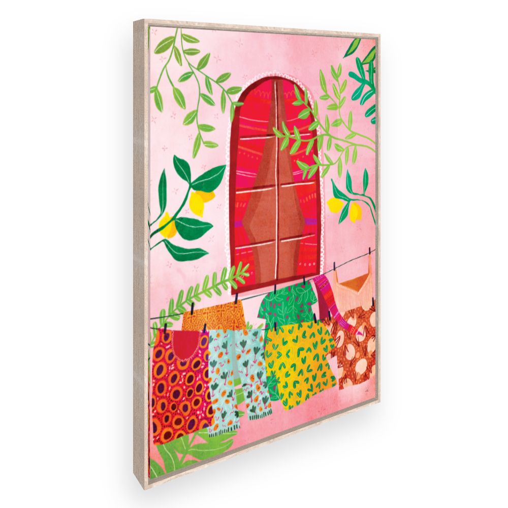 Toile Jardin coloré