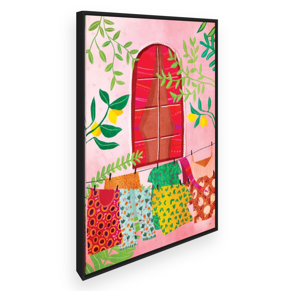 Toile Jardin coloré