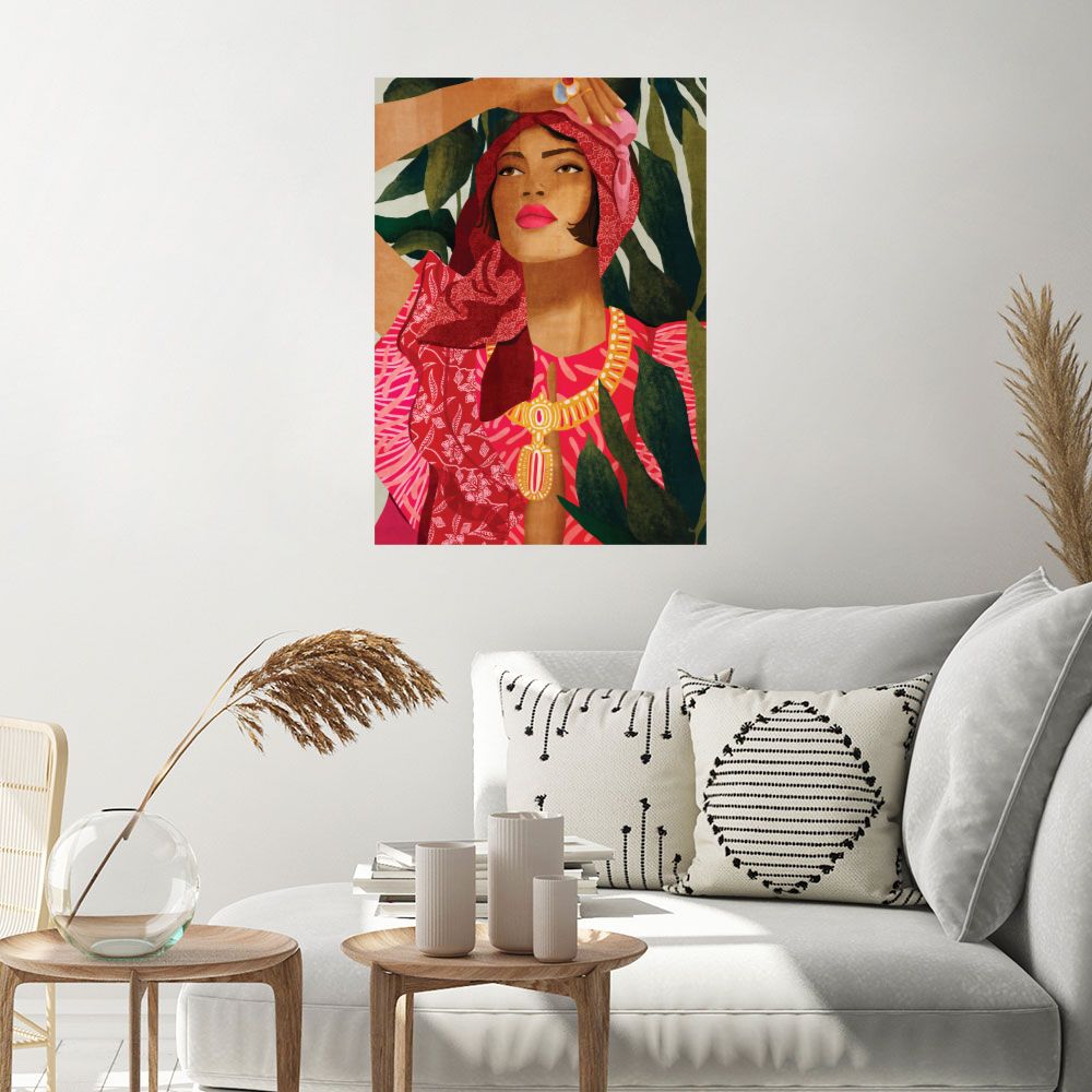 Affiche Élégance exotique
