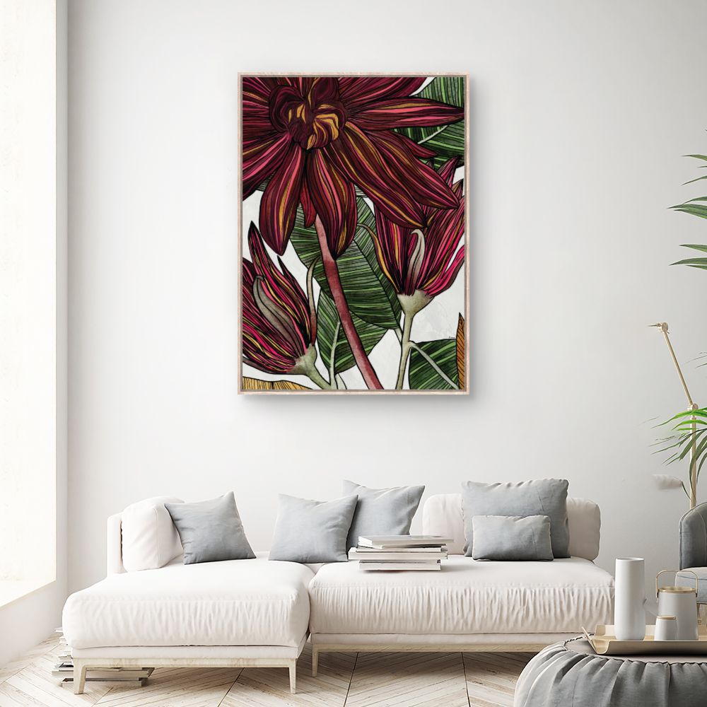 Tableau Floral vibrant