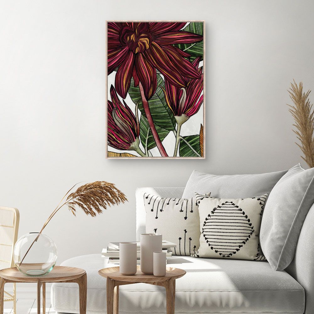 Tableau Floral vibrant