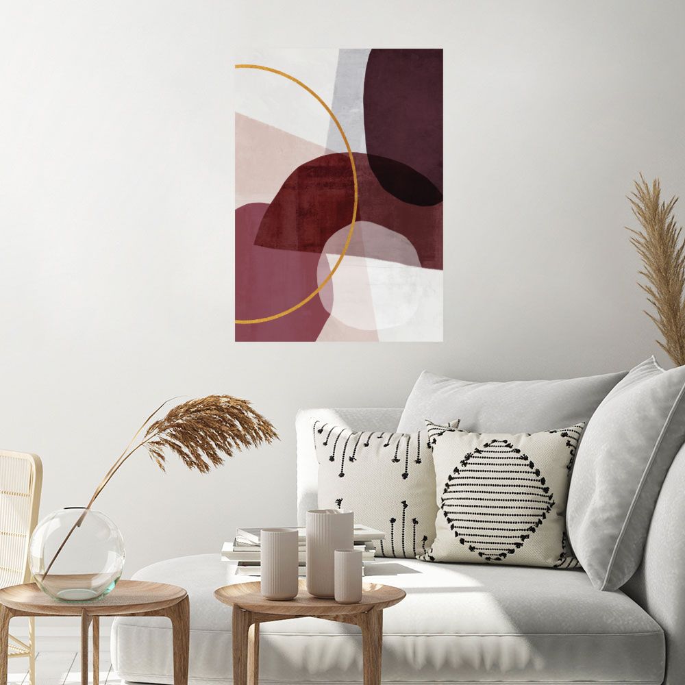 Affiche Formes abstraites modernes