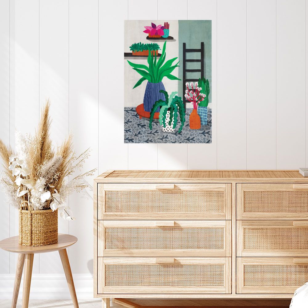 Affiche Plantes vibrantes