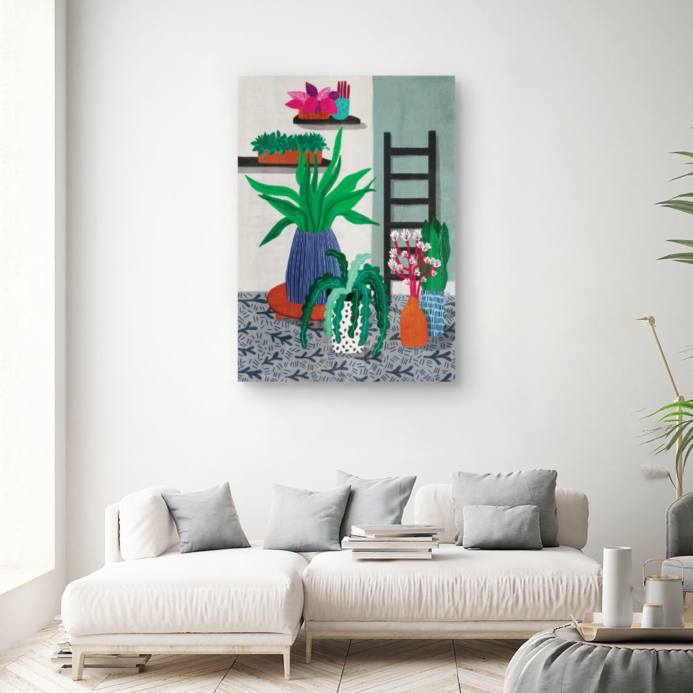 Tableau Plantes vibrantes