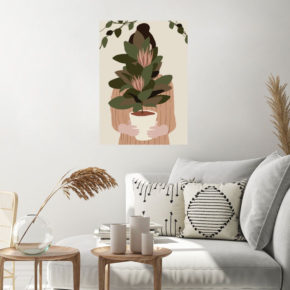 Affiche Plante mystique