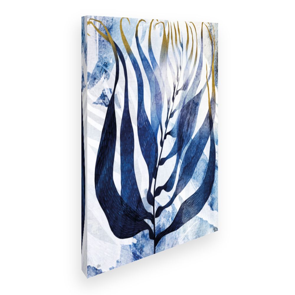 Toile Élégant feuillage abstrait