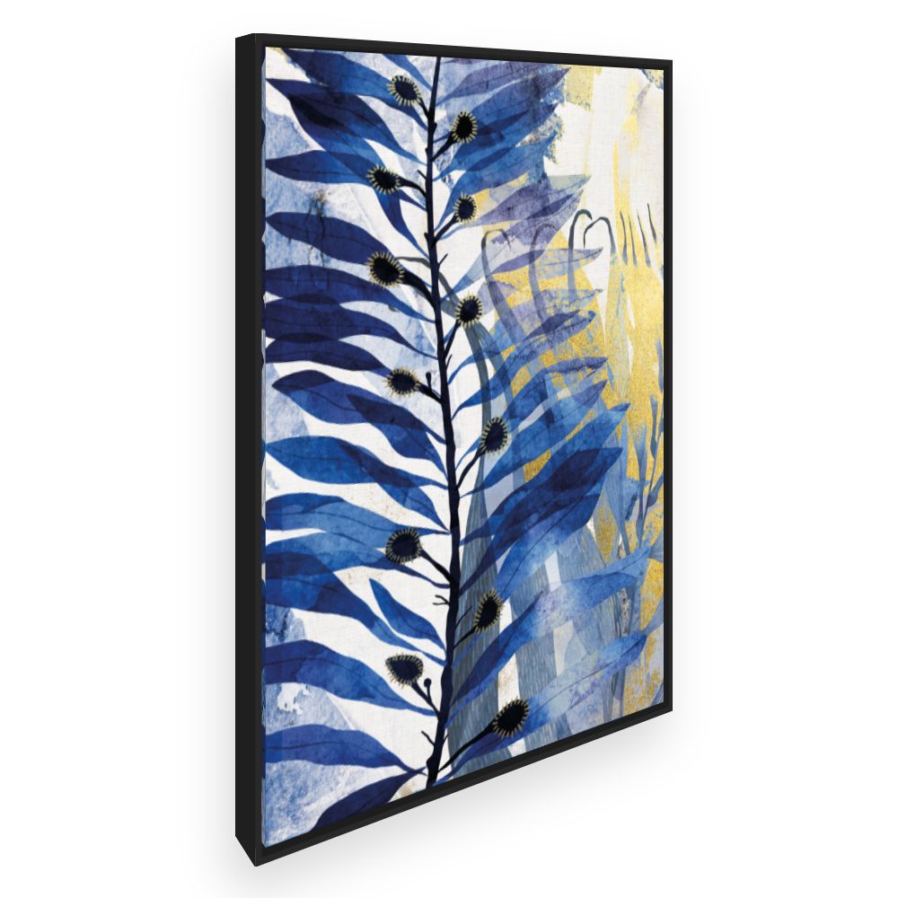 Toile Feuillage abstrait