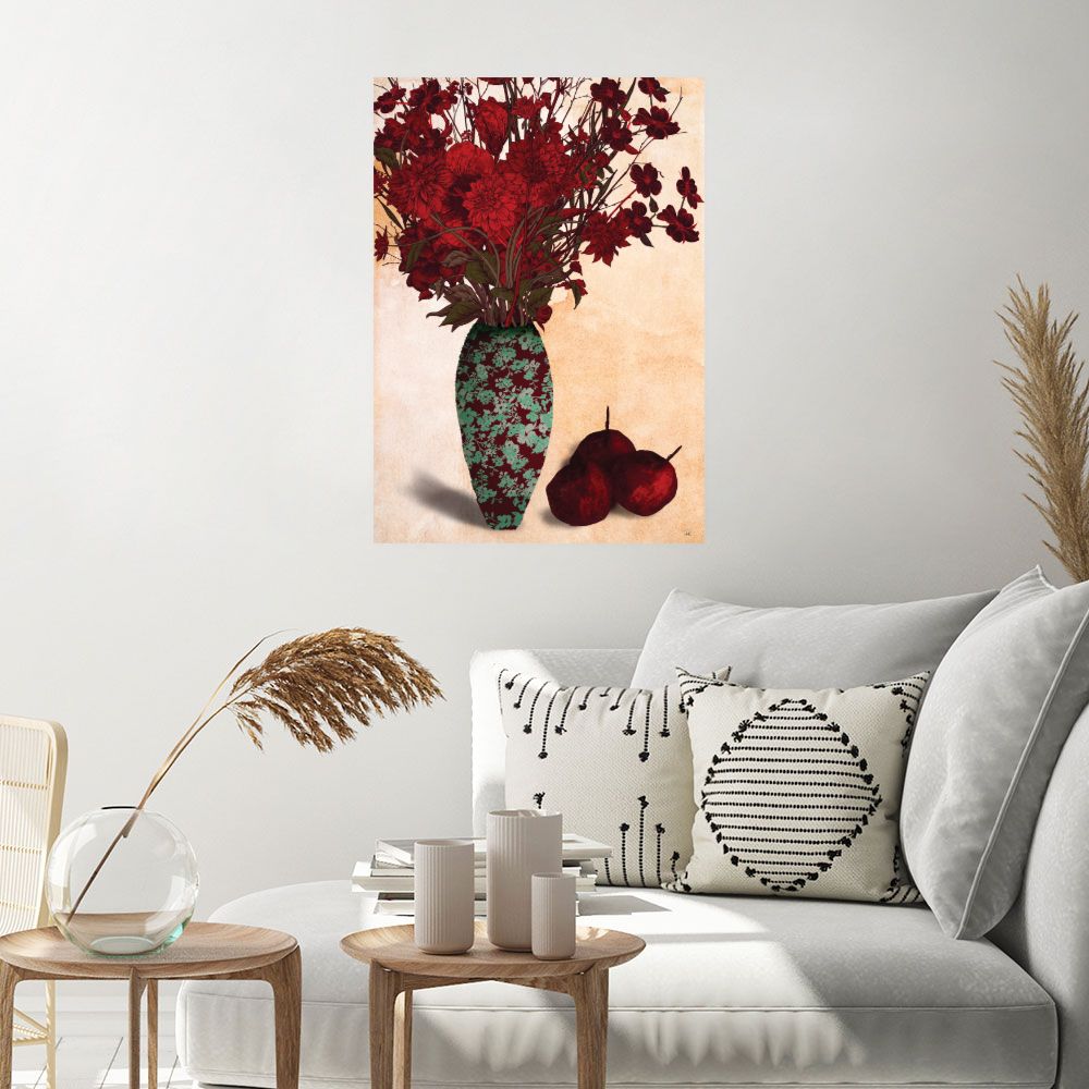 Affiche Fleurs éclatantes