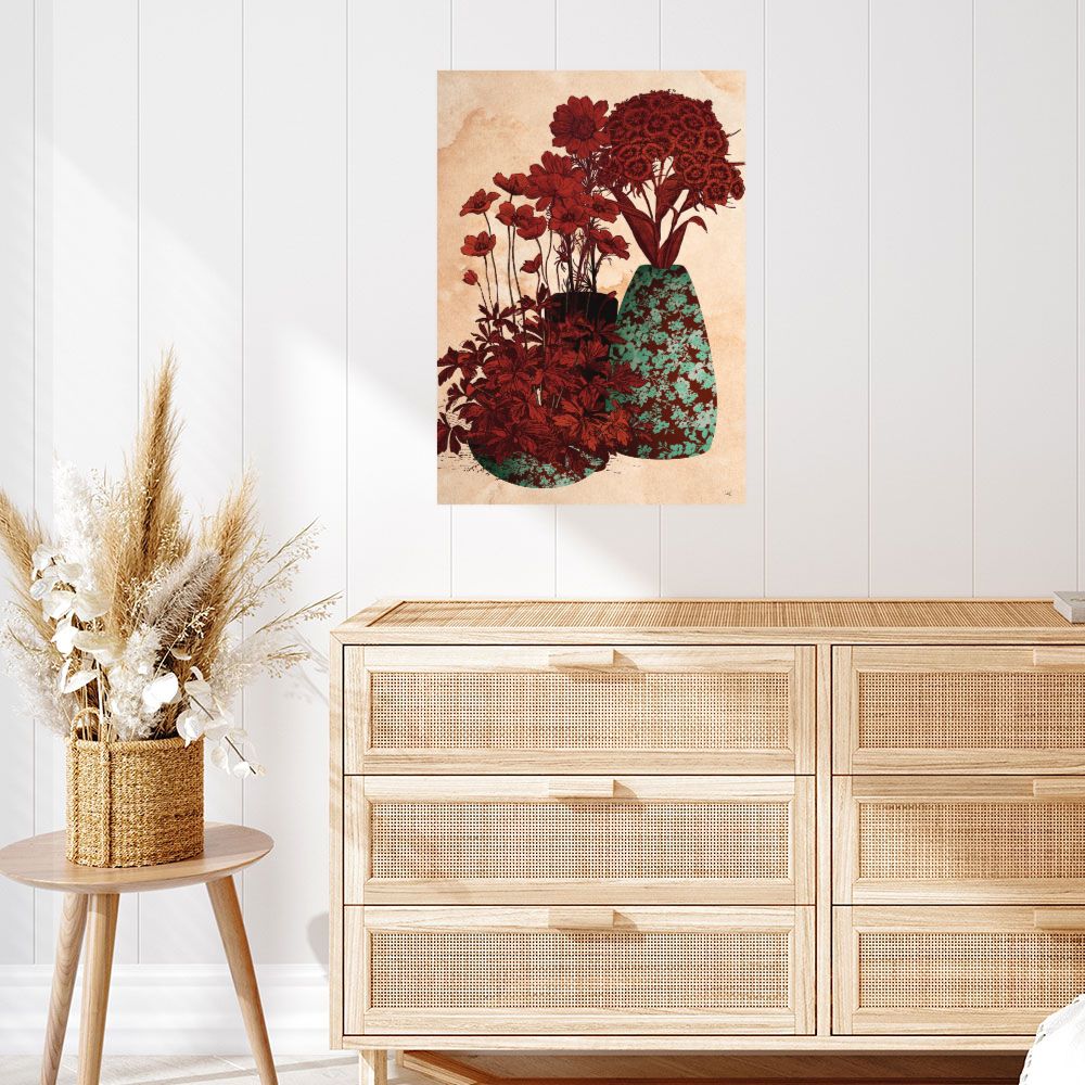 Affiche Fleurs élégantes