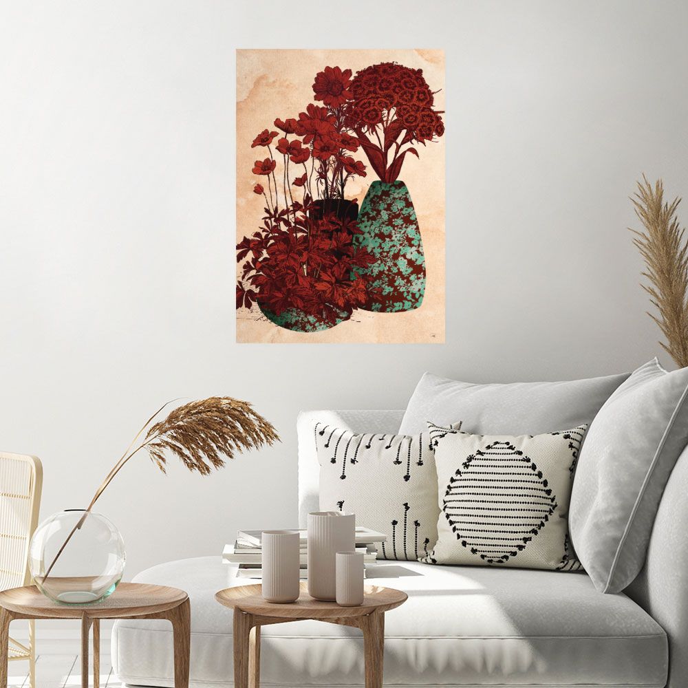 Affiche Fleurs élégantes