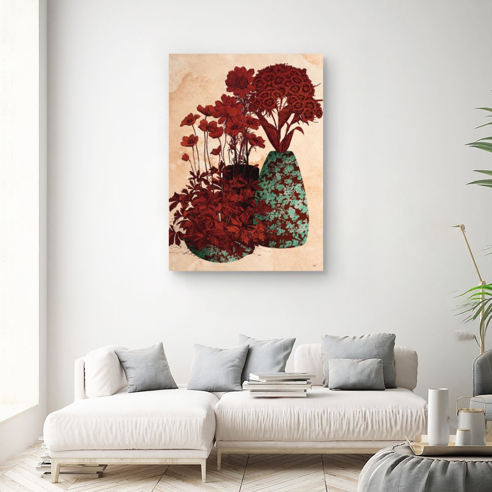 Tableau Fleurs en vases