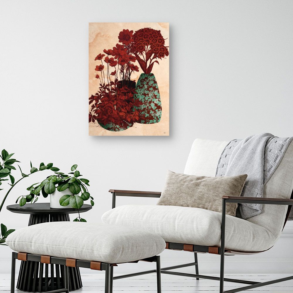 Tableau Fleurs en vases