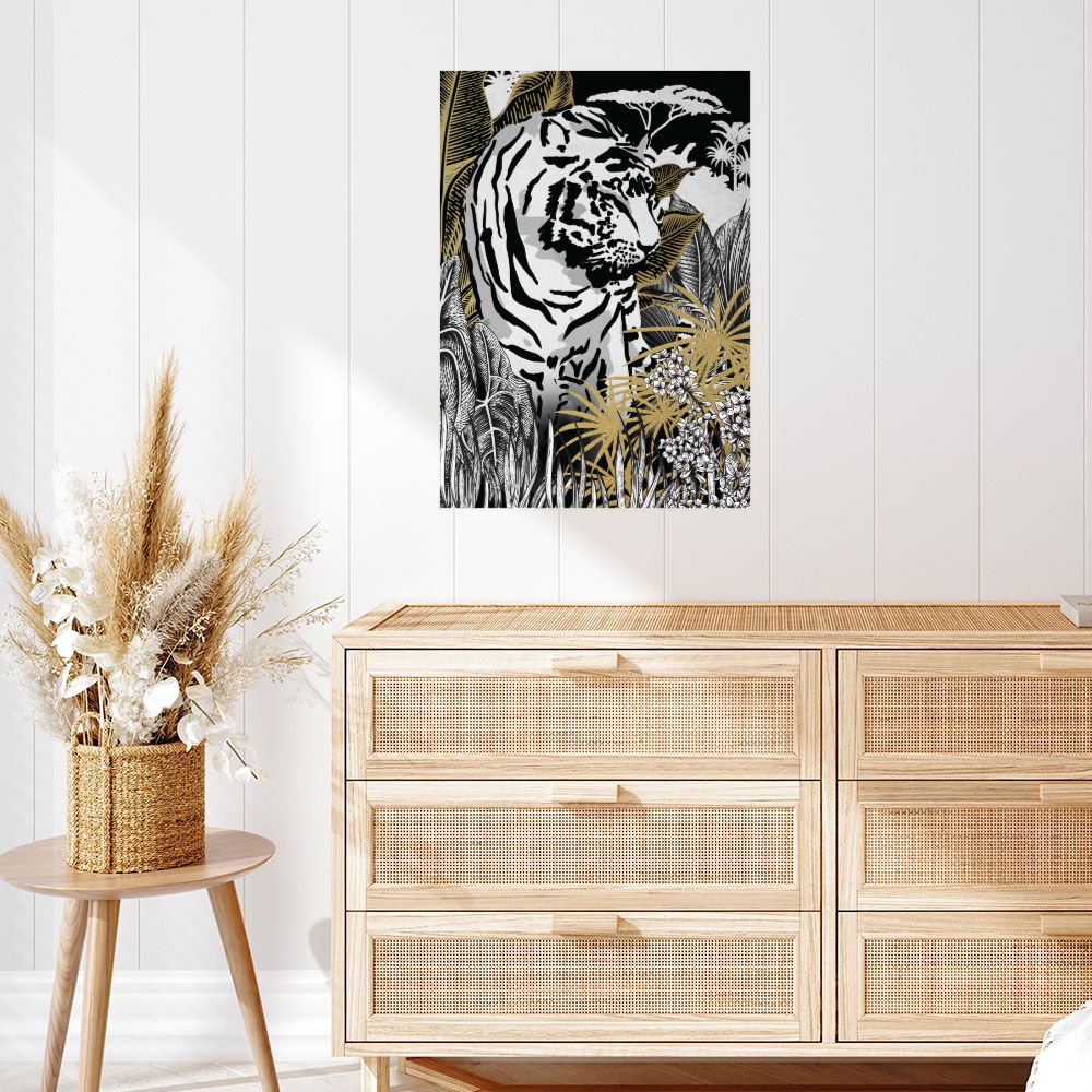 Affiche Tigre majestueux