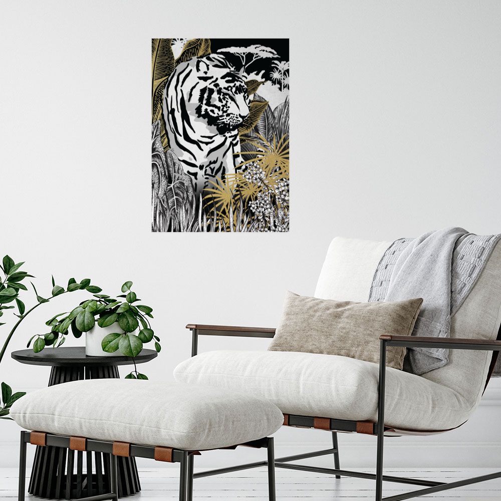 Affiche Tigre majestueux