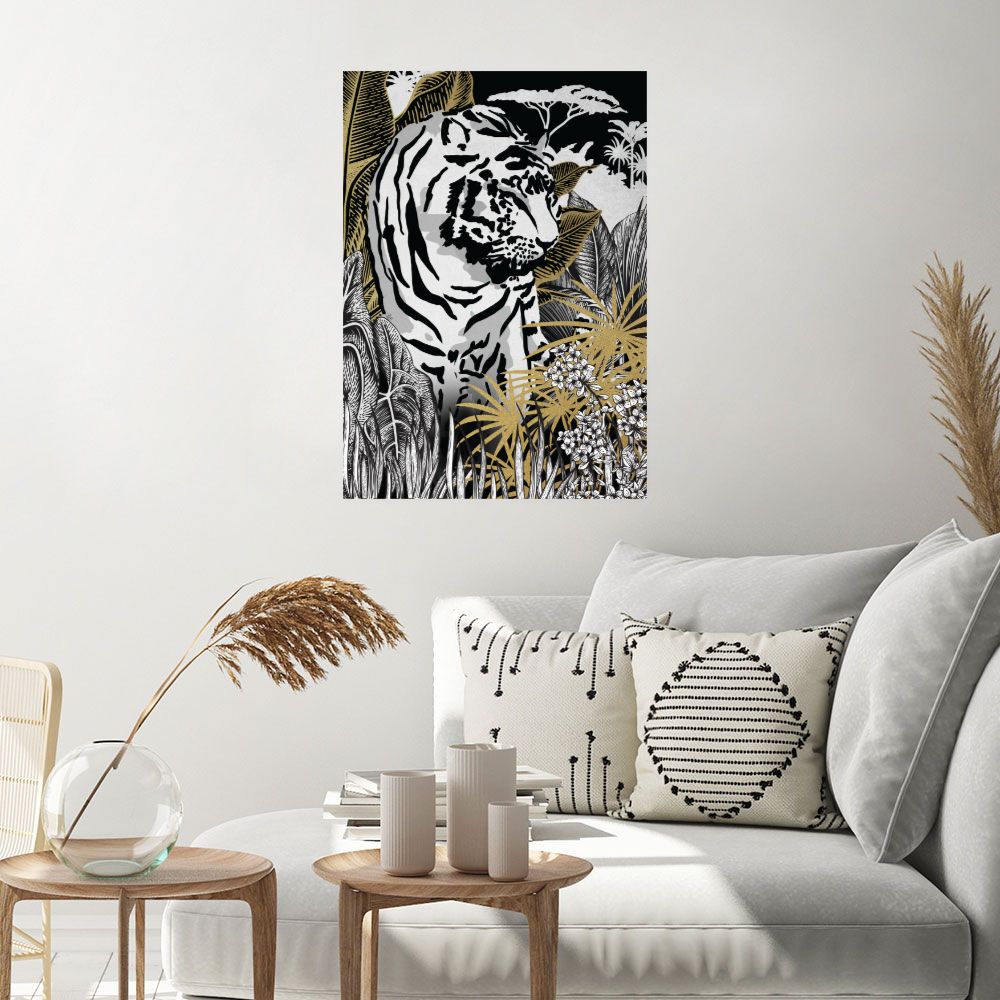 Affiche Tigre majestueux