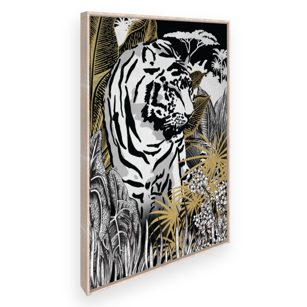 Toile Tigre majestueux