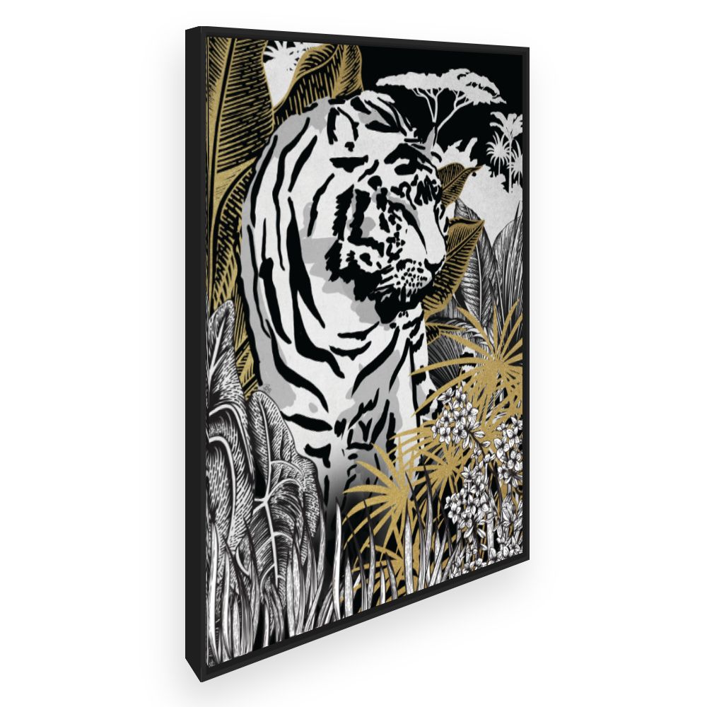 Toile Tigre majestueux