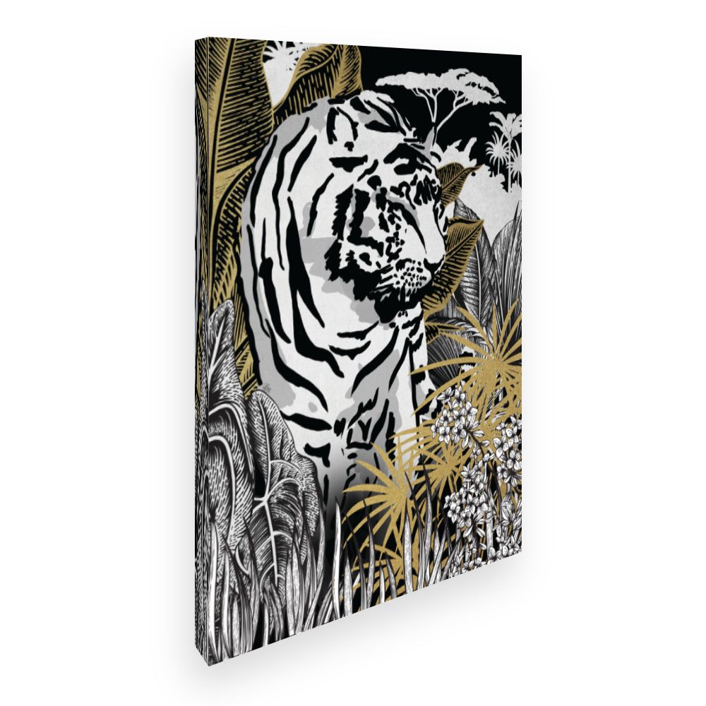 Toile Tigre majestueux